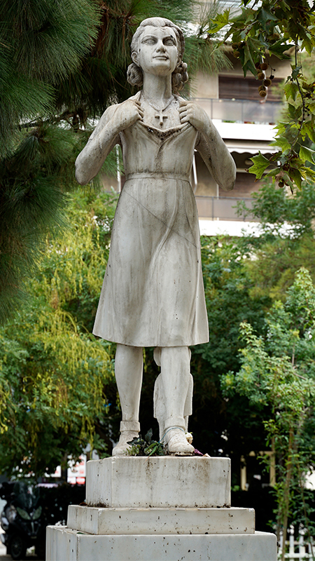 Denkmal für Iro Konstantopoulou Denkmal für Iro Konstantopoulou