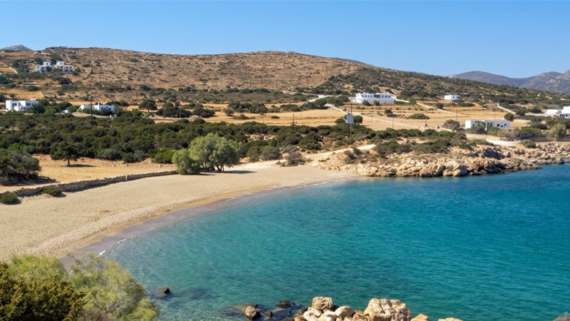 Tripti Beach, noch ohne Bewirtschaftung Tripti Beach, noch ohne Bewirtschaftung