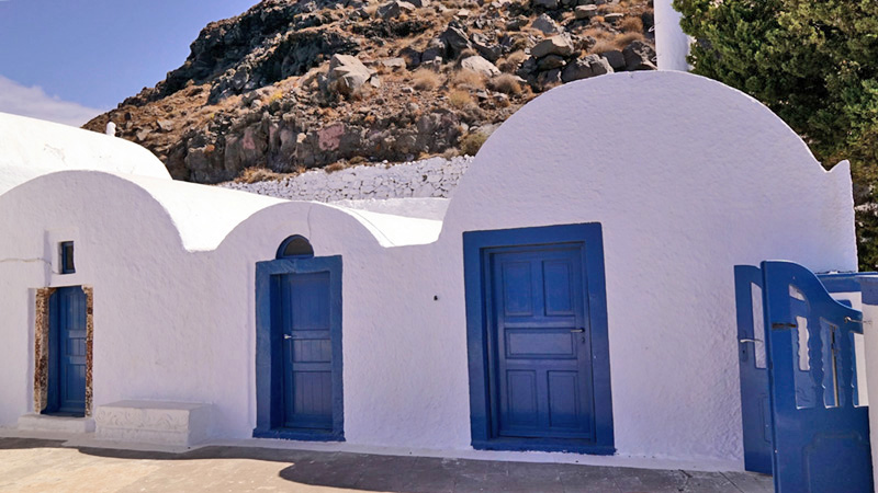 Erweiterung um eine Kapelle des Agios Nikolaos Erweiterung um eine Kapelle des Agios Nikolaos