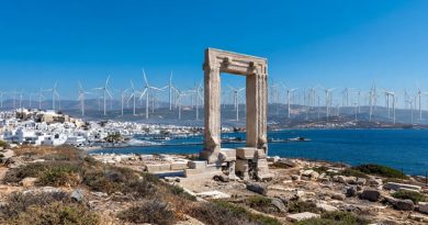 ein fiktiver Windpark auf Naxos (Beispielbild)
